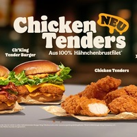 DIP. CRUNCH. MMMHHH! Die neuen Chicken Tenders mit XXL Dip / Burger King® Deutschland antwortet auf die Snacking-Bedürfnisse der Deutschen - Foto: presseportal.de