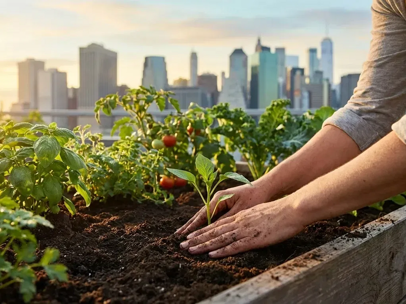 Urban Gardening stärkt die psychische Gesundheit in Städten - Foto: über boerse-global.de