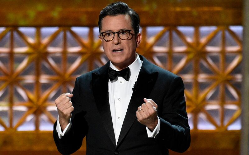 Colbert, dessen Show 2026 abgesetzt wird, gilt als Kritiker Trumps. (Archivbild) - Foto: Chris Pizzello/AP/dpa