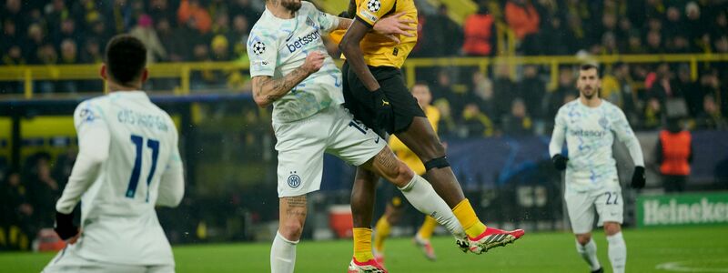 Dortmunds Serhou Guirassy spielte unglücklich. - Foto: Bernd Thissen/dpa