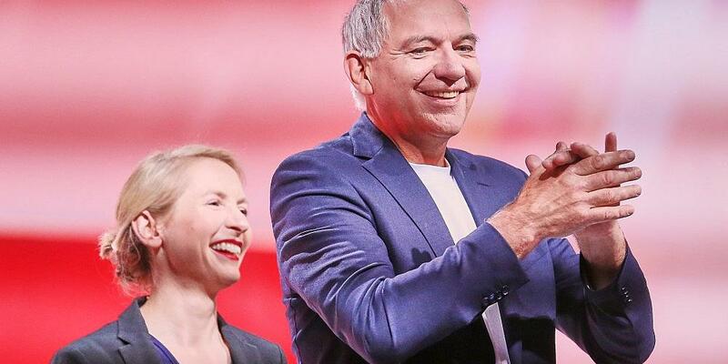 Ines Schwerdtner und Jan van Aken (Archiv) - Foto: via dts Nachrichtenagentur