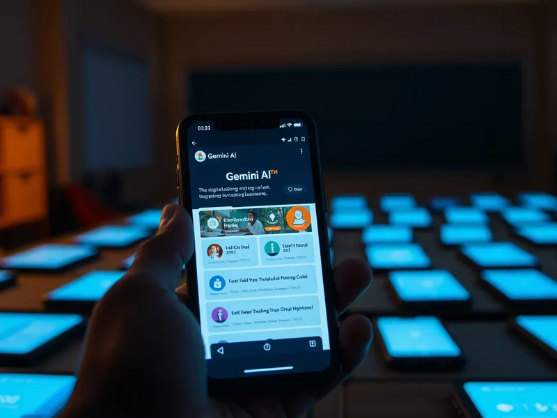 Indiens Smartphones: KI-Tutor Gemini erobert den Alltag - Foto: über boerse-global.de