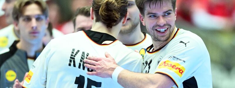 Findet seine alte Stärke wieder: Rückraumspieler Renars Uscins.  - Foto: Sina Schuldt/dpa