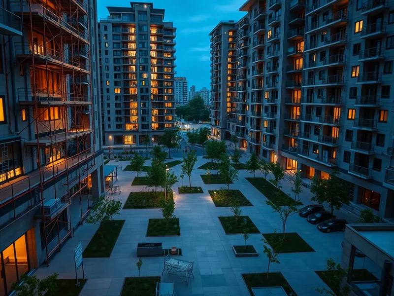 Sozialer Wohnungsbau: Deutschland fehlt 1,4 Millionen bezahlbare Wohnungen - Foto: über boerse-global.de