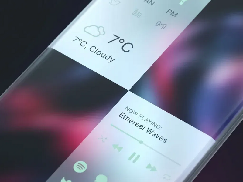 Android 17: Neues Design mit Glas-Effekt und geteiltem Menü - Foto: über boerse-global.de