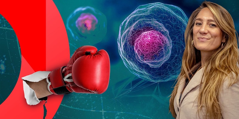 NANO Doku und NANO Talk in 3sat / Über Anti-Krebs-Hacks und den Longevity-Hype - Foto: ZDF, Andrea Rumpler, Grafik Andrea Wagner / Weiterer Text über ots und www.presseportal.de/nr/6348 / Die Verwendung dieses Bildes für redaktionelle Zwecke ist unter Beachtung aller mitgeteilten Nutzungsbedingungen zulässig und dann auch honorarfrei. Veröf