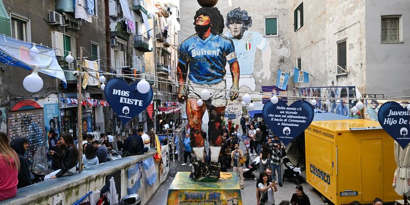 Neapel gestaltet Madonna-Gedenkstätte um (Foto-Archiv). - Foto: Arne Dedert/dpa