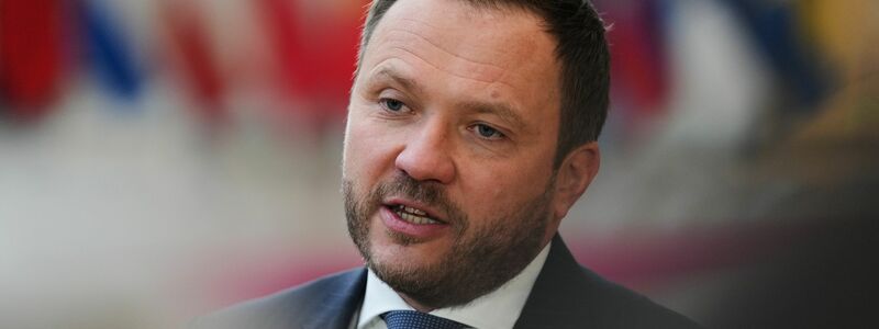 Wirbt in Brüssel für ein Vorgehen gegen russische Ukraine-Kämpfer: Estlands Außenminister Margus Tsahkna. (Archivbild) - Foto: Virginia Mayo/AP/dpa