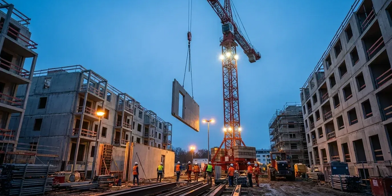 IW korrigiert Wohnungsbaubedarf deutlich nach oben - Foto: über boerse-global.de