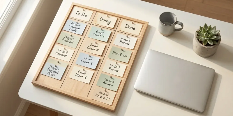 Personal Kanban erlebt 2026 eine Renaissance als Anti-Stress-Tool - Foto: über boerse-global.de