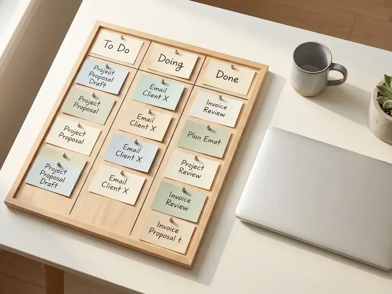 Personal Kanban erlebt 2026 eine Renaissance als Anti-Stress-Tool - Foto: über boerse-global.de
