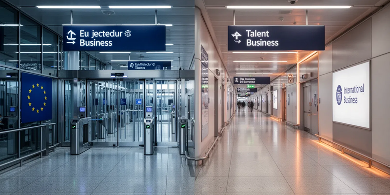 EU-Strategie: Strenge Grenzen, offene Türen für Talente - Foto: über boerse-global.de