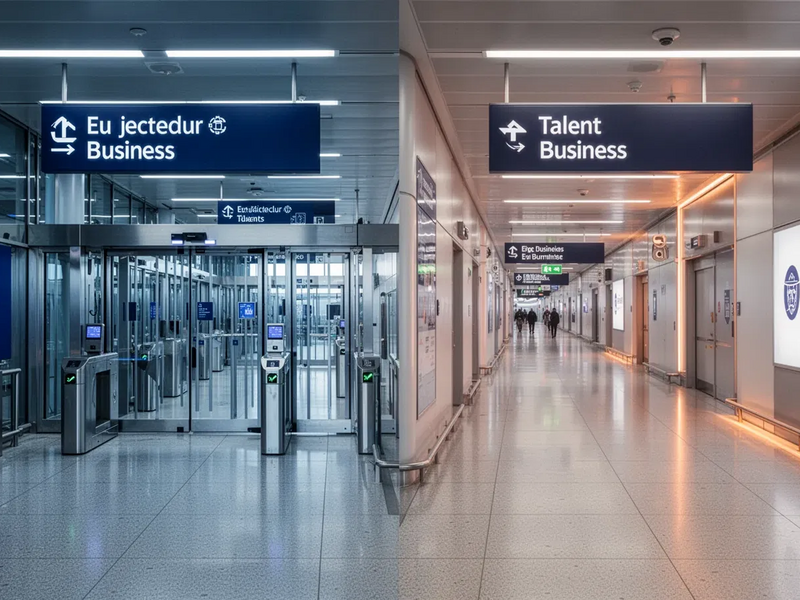 EU-Strategie: Strenge Grenzen, offene Türen für Talente - Foto: über boerse-global.de