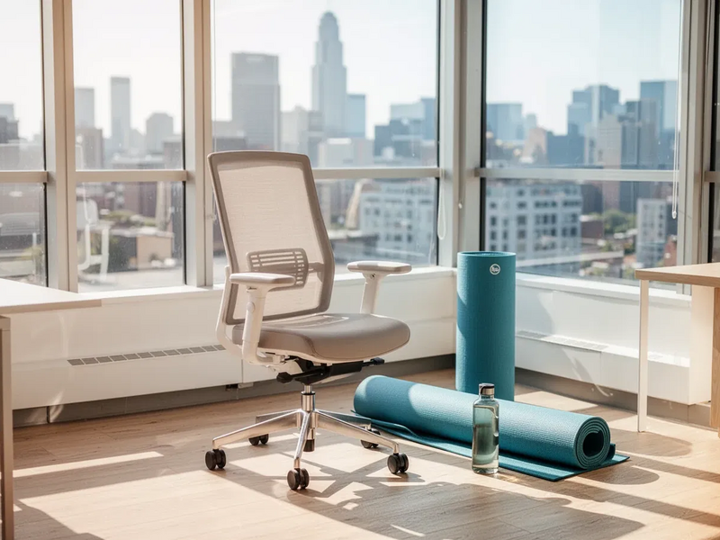 Aktive Mittagspause bekämpft Büro-Leiden - Foto: über boerse-global.de