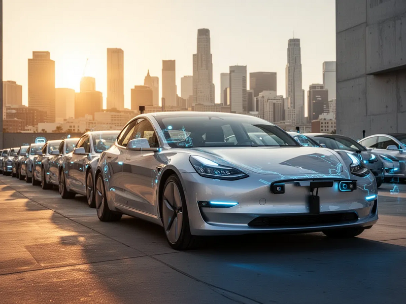 Tesla startet Robotaxi-Offensive in sieben US-Metropolen - Foto: über boerse-global.de