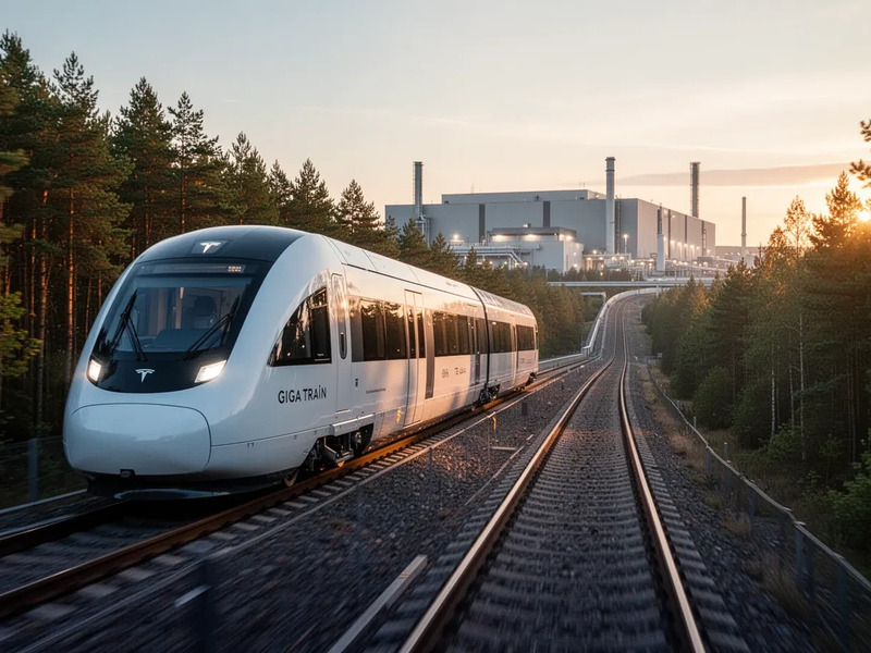 Tesla Gigafactory Berlin: Giga-Train-Verbindung wird massiv ausgebaut - Foto: über boerse-global.de