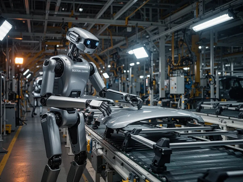 Boston Dynamics Atlas startet erste Fabrik-Einsätze bei Hyundai - Foto: über boerse-global.de
