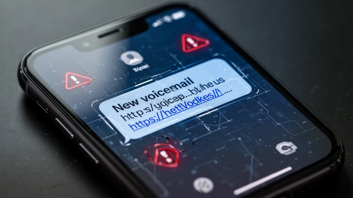 Neue Smishing-Welle tarnt sich als Voicemail-Benachrichtigung - Foto: über boerse-global.de