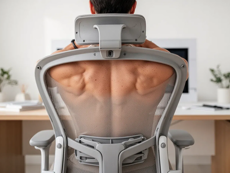 Einfache Rücken-Übung bekämpft den Büro-Rundrücken - Foto: über boerse-global.de