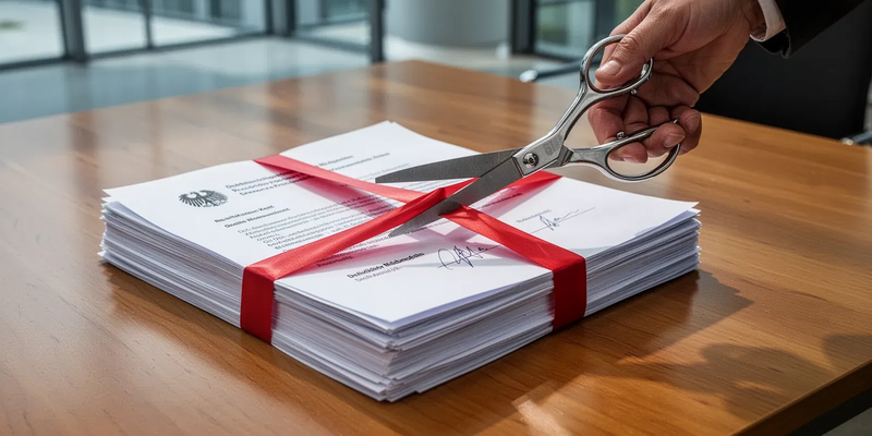 Bürokratieabbau: Bundestag entlastet Unternehmen um Millionen - Foto: über boerse-global.de