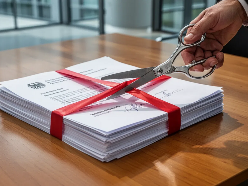 Bürokratieabbau: Bundestag entlastet Unternehmen um Millionen - Foto: über boerse-global.de