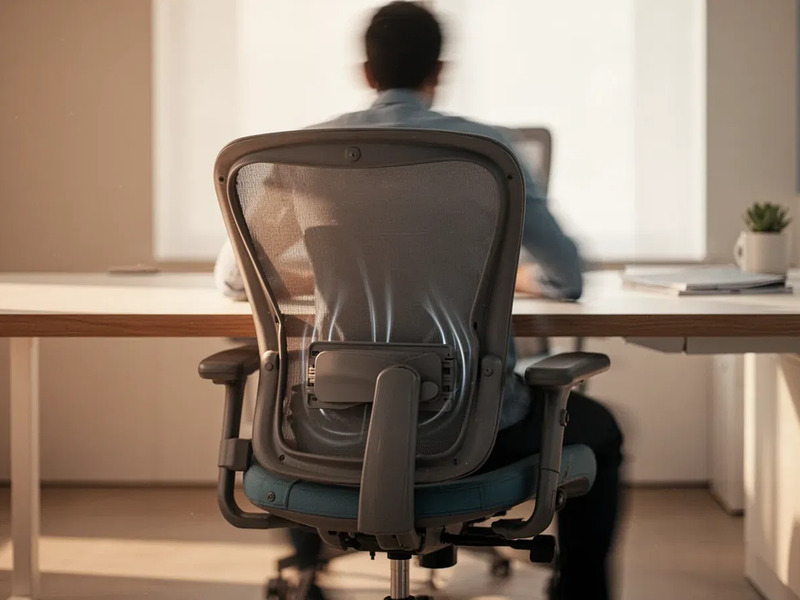 Po-Anspannen im Sitzen bekämpft Bewegungsmangel - Foto: über boerse-global.de