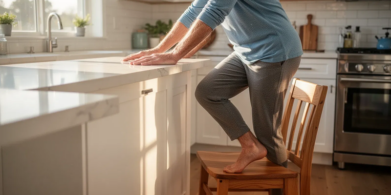 Küche wird zum Fitnessraum für Senioren - Foto: über boerse-global.de
