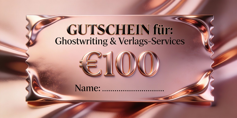 Geschenk-Gutschein für Autoren - Foto: Pressetherapeut über pressetext.de