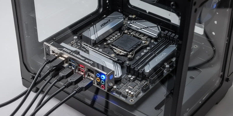 ASRock B850 LiveMixer: Das Content-Creator-Mainboard mit 23 USB-Anschlüssen - Foto: über boerse-global.de