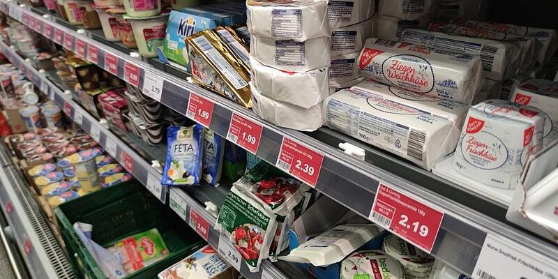 Käse im Supermarkt (Archiv) - Foto: via dts Nachrichtenagentur