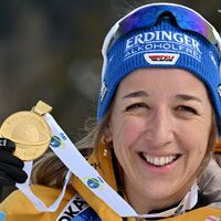 Franziska Preuß ist aktuelle Weltmeisterin in der Verfolgung. (Archivbild) - Foto: Martin Schutt/dpa