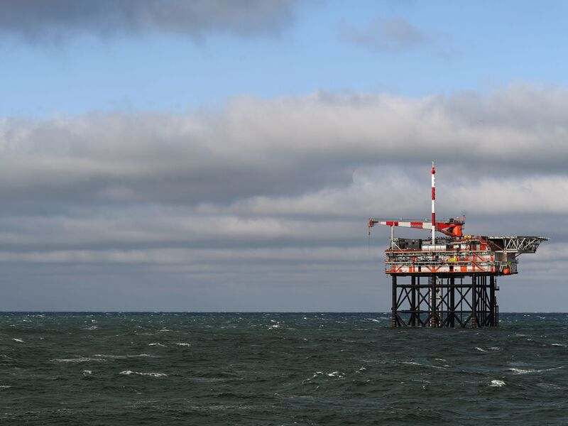 Auf niederländischer Seite hat die Förderung bereits begonnen. (Archivbild) - Foto: Lars Penning/dpa