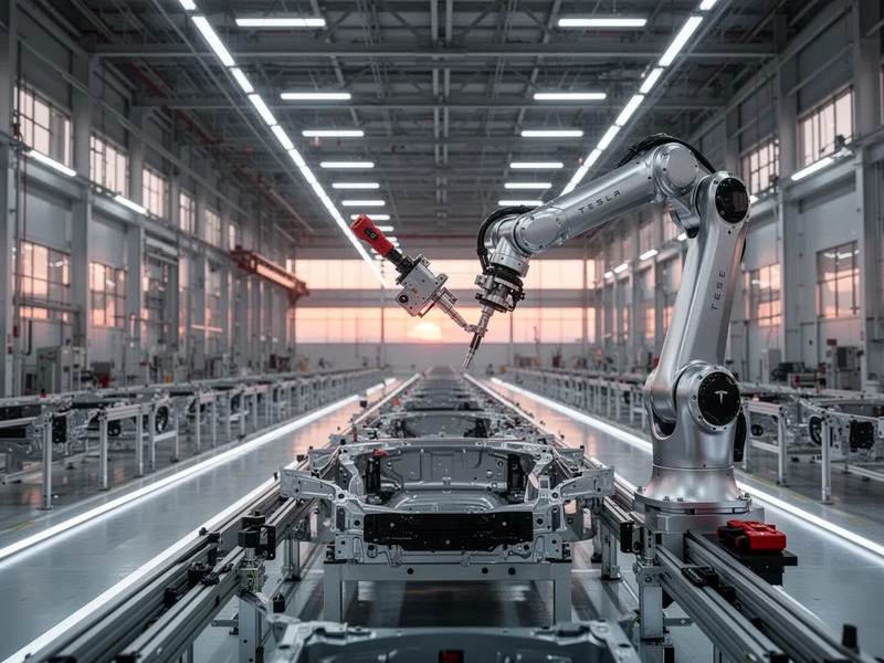 Tesla baut Optimus-Roboter in Texas in Serie - Foto: über boerse-global.de