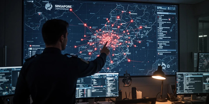 Singapurs Polizei fasst 217 Verdächtige in landesweiter Anti-Betrugsaktion - Foto: über boerse-global.de