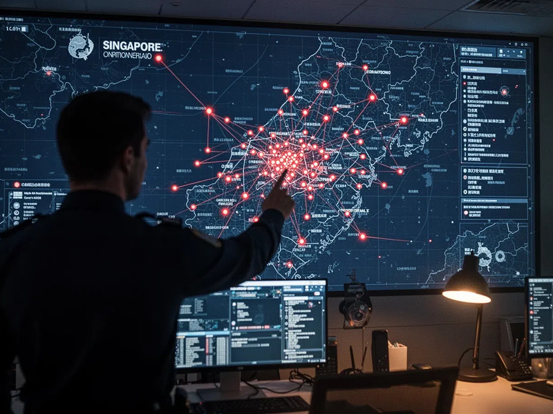 Singapurs Polizei fasst 217 Verdächtige in landesweiter Anti-Betrugsaktion - Foto: über boerse-global.de