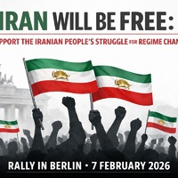 Unterstützung für einen freien Iran - Treffpunkt Berlin - Foto: presseportal.de