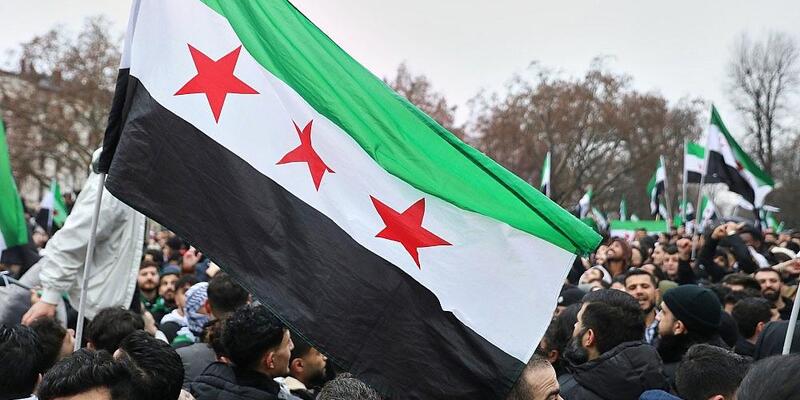 Syrien-Fahne (Archiv) - Foto: via dts Nachrichtenagentur