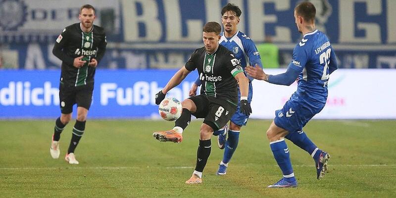 1. FC Magdeburg - Hannover 96 am 30.01.2026 - Foto: via dts Nachrichtenagentur