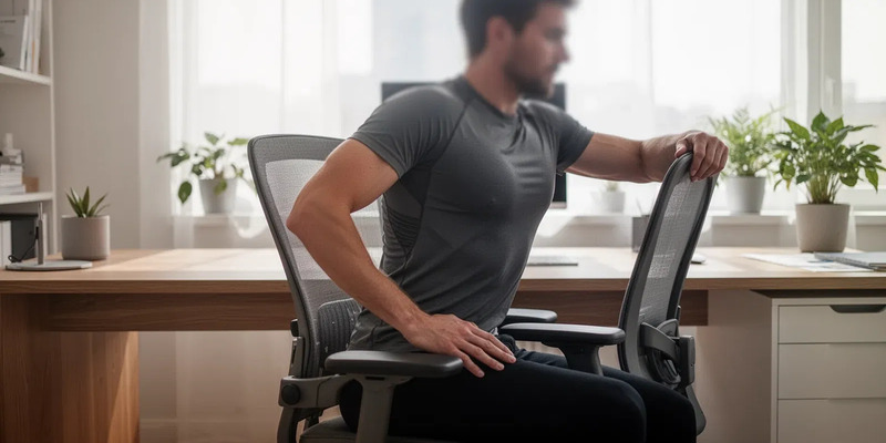 Wirbelsäulen-Rotation: Die schnelle Hilfe gegen Büro-Verspannungen - Foto: über boerse-global.de