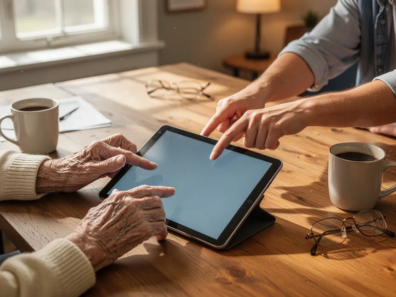 Tech-Mentoring in Lincoln: Studenten schließen digitale Kluft für Senioren - Foto: über boerse-global.de