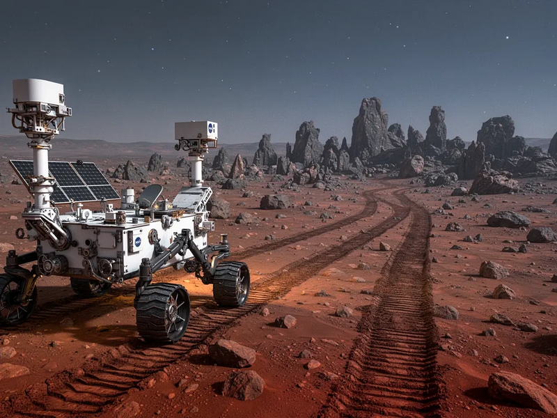 NASA-Rover Perseverance fährt erstmals KI-geplanten Kurs auf dem Mars - Foto: über boerse-global.de