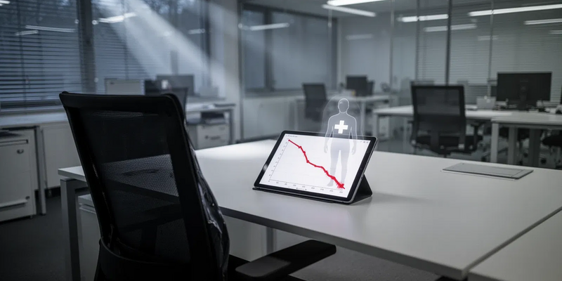 Krankenstand auf Rekordhoch: Präsentismus wird zur versteckten Gefahr - Foto: über boerse-global.de