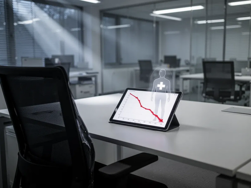 Krankenstand auf Rekordhoch: PrĂ€sentismus wird zur versteckten Gefahr - Foto: ĂŒber boerse-global.de