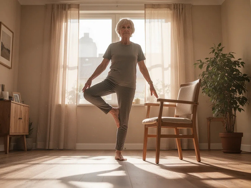 Standwaage: Einfache Übung senkt Sturzrisiko im Alter - Foto: über boerse-global.de