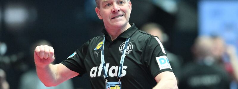 Sieht sich in seiner Arbeit bestätigt: Bundestrainer Alfred Gislason. - Foto: Sina Schuldt/dpa