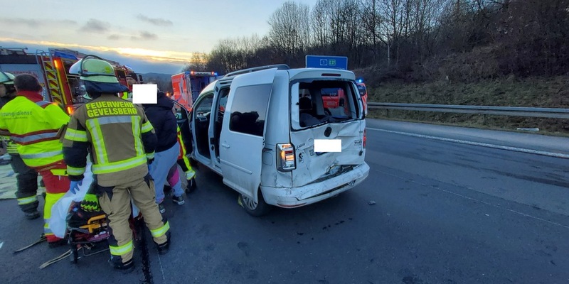 FW-EN: Verkehrsunfall auf der BAB1 - Foto: presseportal.de
