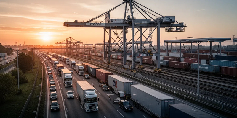 ÖBB-Hub Wolfurt: Moderne Schiene, verstopfte Straße - Foto: über boerse-global.de