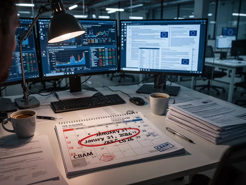 CBAM-Deadline und Bürokratie-Kampf treffen deutsche Wirtschaft - Foto: über boerse-global.de