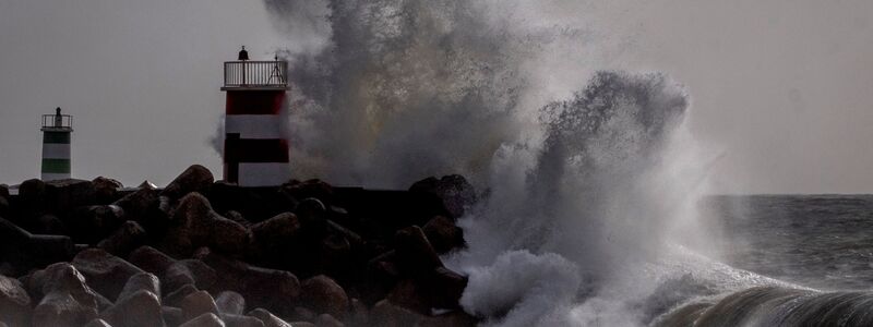 Der Atlantiksturm «Kristin» ist mit Windgeschwindigkeiten in Böen von mehr als 200 Kilometern pro Stunde über Portugal hinweggefegt. (Archivbild) - Foto: Michael Probst/AP/dpa