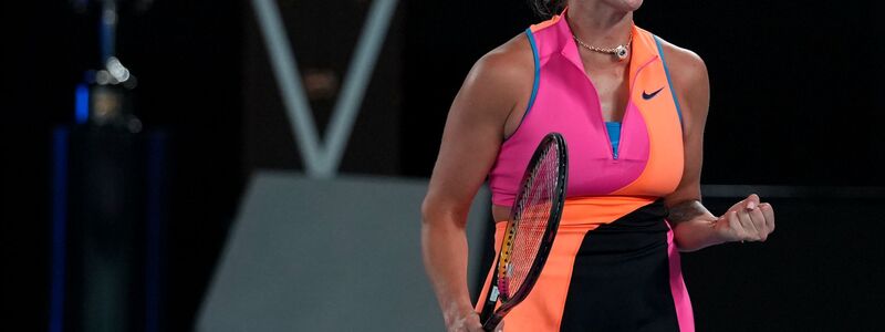 Aryna Sabalenka hat in Melbourne ihren dritten Titel gewonnen. - Foto: Dita Alangkara/AP/dpa
